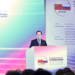 Chinese Vice Premier Ding Xuexiang, also a member of the Standing Committee of the Political Bureau of the Communist Party of China Central Committee, delivers a speech while attending the opening ceremony of the sixth China-Russia Energy Business Forum, in Moscow, Russia, July 23, 2024. /Xinhua