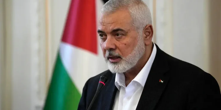 Hamas leader Ismail Haniyeh