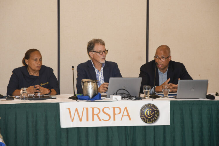 L-R-WIRSPA-Chair-Margaret-Monplaisir-with-WIRSPA-CEO-Vaughn-Renwick-and-Ambassador-Wayne-McCook