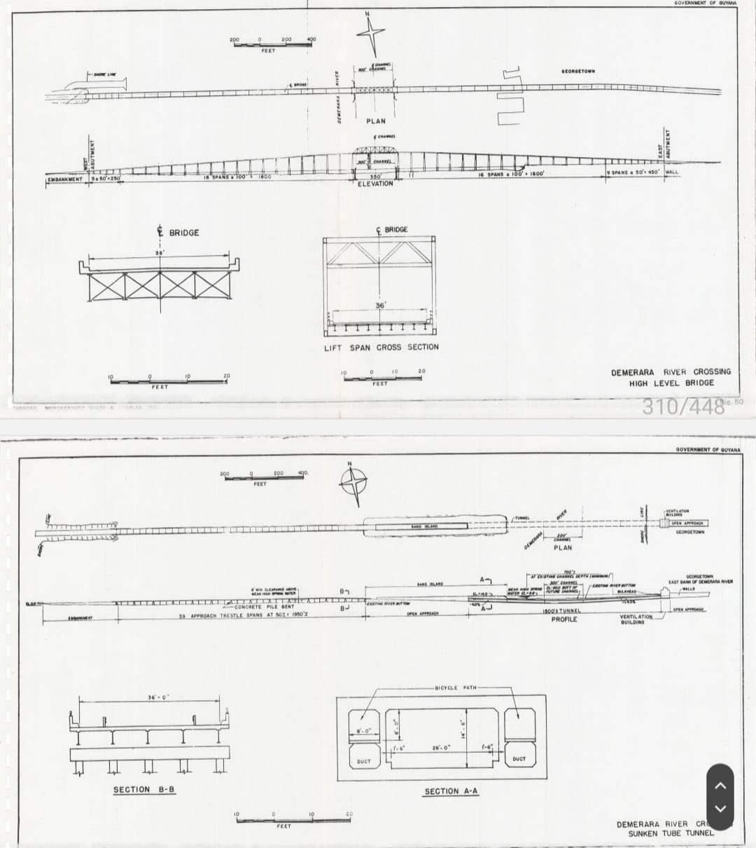 Plan- New Demerara Harbour Bridge