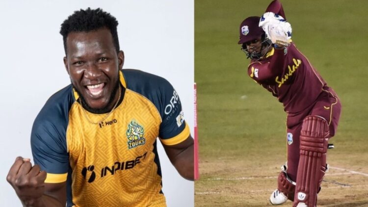 Darren Sammy and Hayley Matthews
