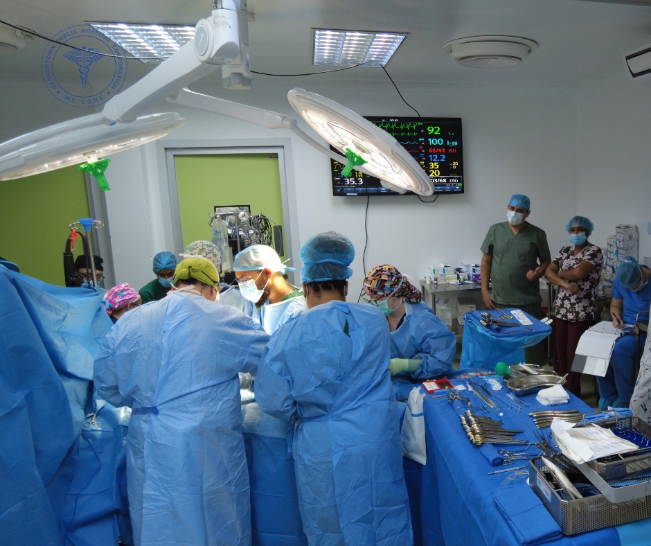 The GPHC and GOLI medical teams that successfully performed second paediatric cardiac surgery on August 13, 2024