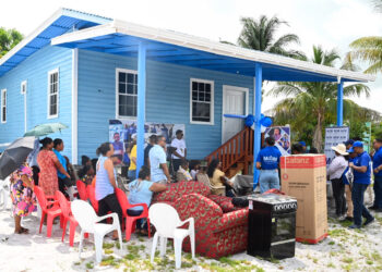 President Irfaan Ali's MOM-Built home. Household appliances donated by KGM Security