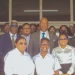 Minister of Public Works, Bishop Juan Edghill, Director General of the Guyana Civil Aviation Authority (GCAA), Lt Col (ret’d) Egbert Field and trainees