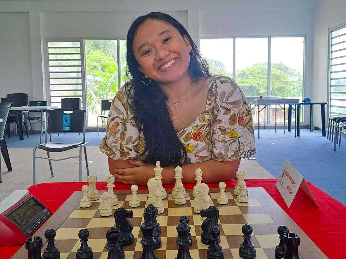 Woman FIDE Master Catherine Kaslan (Suriname)