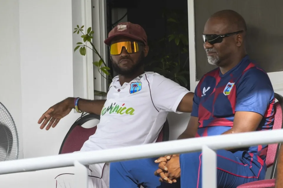 Coley on what he's learned during his time as West Indies coach: "I've become better at exploring more ways of engaging players, because in the past I've been very cut and dry and straightforward"•AFP/Getty Images