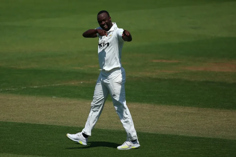 Kemar Roach returns to spearhead West Indies' pace attack • Getty Images for Surrey CCC