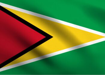 The Golden Arrowhead- Guyana's National Flag