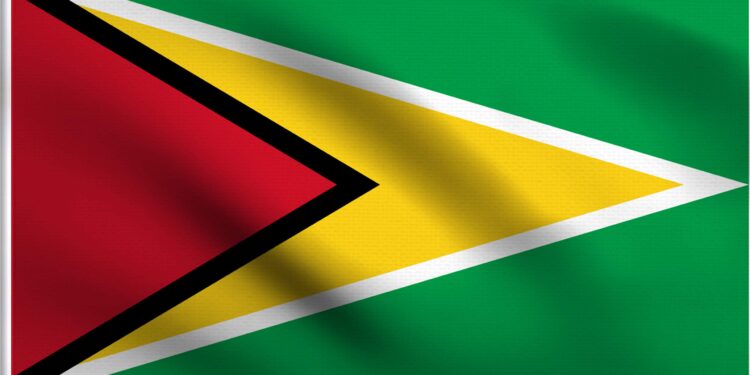 The Golden Arrowhead- Guyana's National Flag