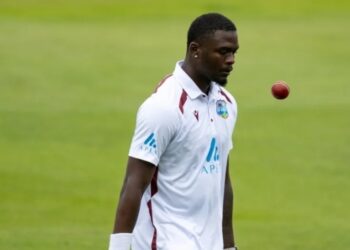 West Indies fast bowler Jayden Seales
