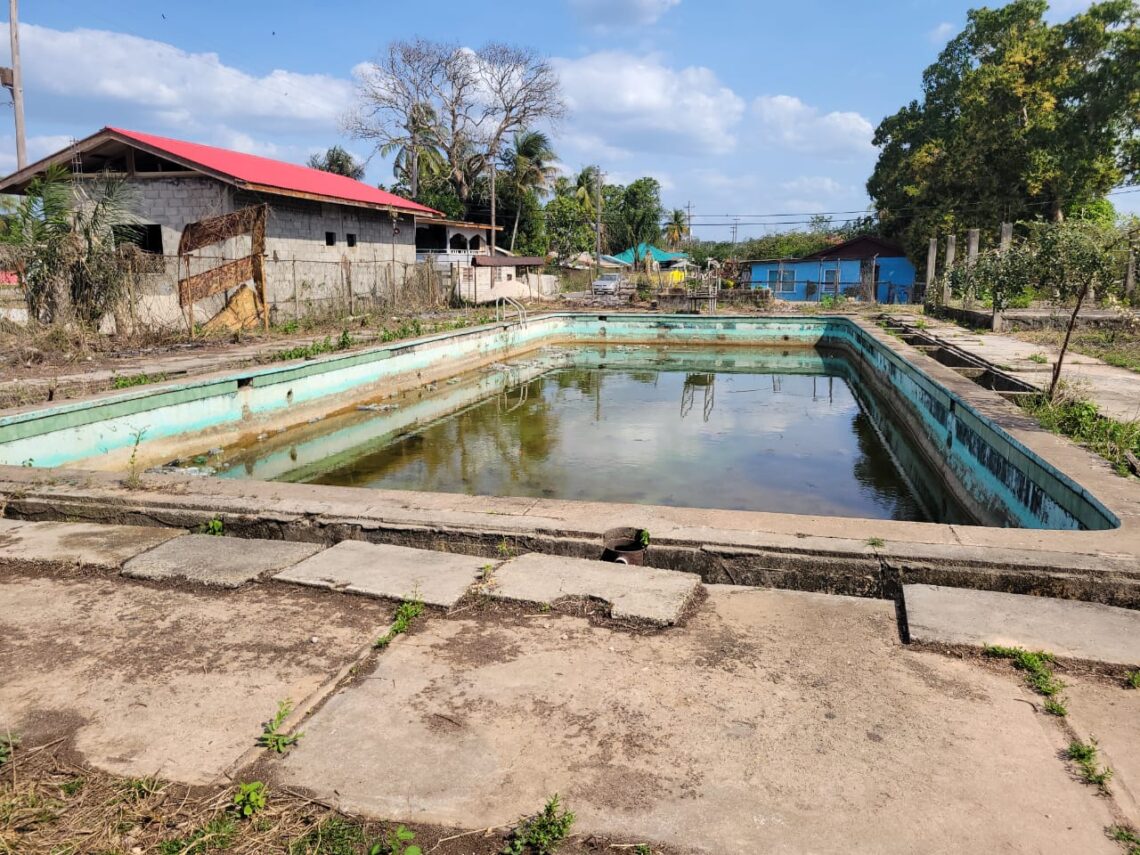 Swimming pool in Region 10 fallen into disrepair