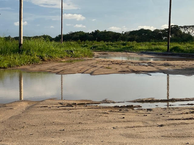 In some areas, the lands are in “swampy conditions.”