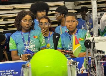Team Guyana 2024 members in Athens, Greece