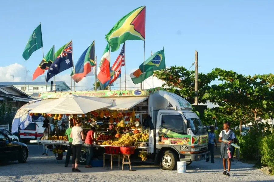 Guyana is the fastest growing economy in the world, with an astonishing 42.8 percent annual growth thanks to massive oil reserves. Credit: Padmanaba01 / CC BY-SA 2.0.