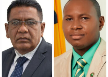 From left, Minister of Agriculture Zulfikar Mustapha, Vinceroy Jordan MP