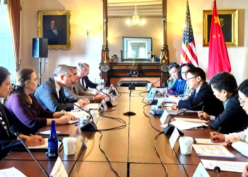 The China-U.S. economic working group holds its sixth meeting in Washington, U.S., October 25, 2024. /China's Ministry of Finance