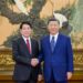 Xi Jinping, general secretary of the Communist Party of China Central Committee and Chinese president, meets with Luong Cuong, member of the Political Bureau of the Communist Party of Vietnam Central Committee and permanent member of the CPV Central Committee Secretariat, at the Great Hall of the People in Beijing, capital of China, Oct 11, 2024. [Photo/Xinhua]