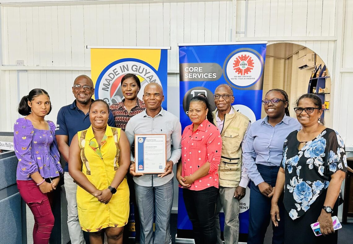 Mr. Luke and his staff after getting certified in 2023