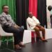 From left, PNCR Central Executive Member and Opposition Member of Parliament Ganesh Mahipaul, PNCR and Opposition Leader Aubrey Norton, PNCR staffer Mervyn Williams at the townhall meeting in Canada, Saturday, September 28, 2024. (APNUAFC Facebook photo)