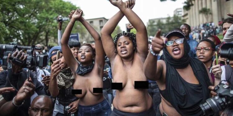 AFRICA | Naked protests in South Africa: a psychologist explores the emotional power of this form of activism