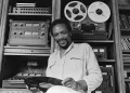 Quincy Jones in his studio in August 1980. Credit: (Photo via the UCLA Library, Department of Special Collections via Wikimedia.)