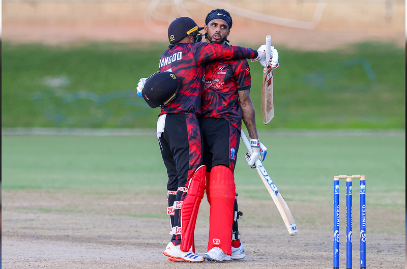 Kjorn Ottley & Amir Jangoo celebrate Ottley Century
