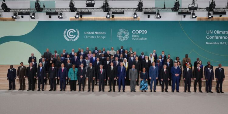 World leaders are converging Tuesday at the United Nations annual climate conference in Baku, Azerbaijan although the big names and powerful countries are noticeably absent, unlike past climate talks which had the star power of a soccer World Cup. (AP photo)