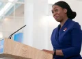 Kemi Badenoch is the first black woman to lead any political party in the UK