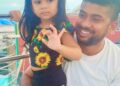 Rayan Sattaur and his daughter, Athena