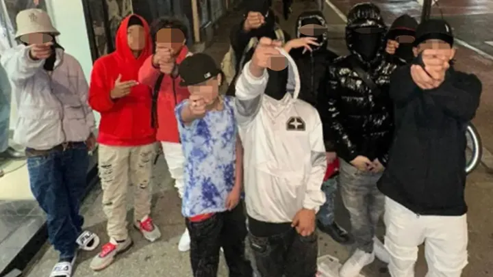 Suspected juvenile Tren de Aragua members, based out of the Roosevelt Hotel in New York, have allegedly been attacking nearby Times Square in a string of robberies. (Obtained by New York Post)
