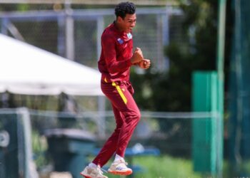 Zishan Motara took 3-31 for the West Indies Academy- CWI media