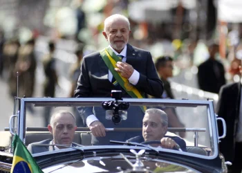 Luiz Inacio Lula da Silva at a parade in Brasilia, Brazil, on Sept. 7.Andressa Anholete / Getty Images file