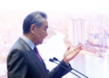 Chinese Foreign Minister Wang Yi, also a member of the Political Bureau of the Communist Party of China Central Committee,