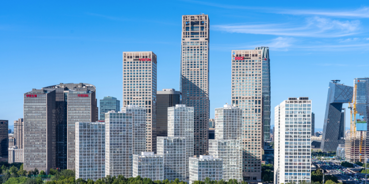 A view of the central business district in Beijing, China, September 22, 2024. /CFP
