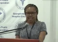 Director of the Neonatal Intensive Care Unit (NICU), Dr Winsome Scott