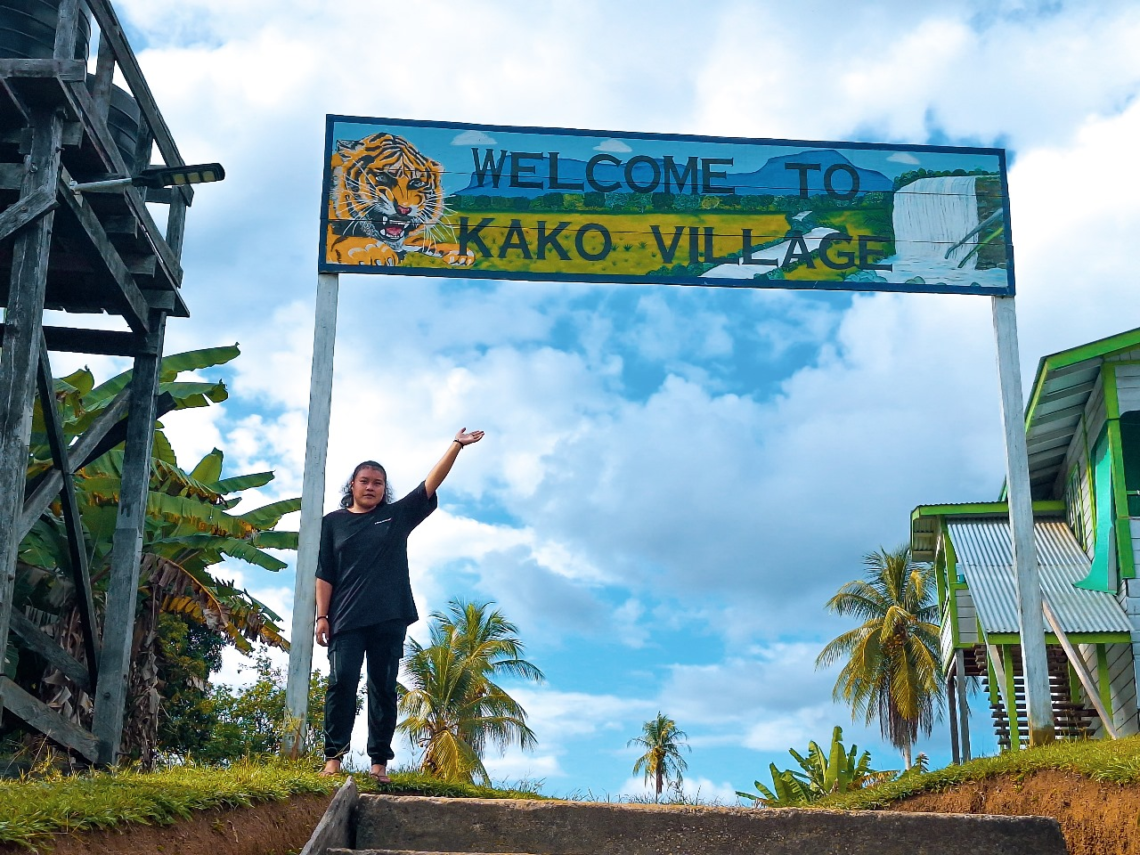 Kako Village located in the Upper Mazaruni District of Region Seven