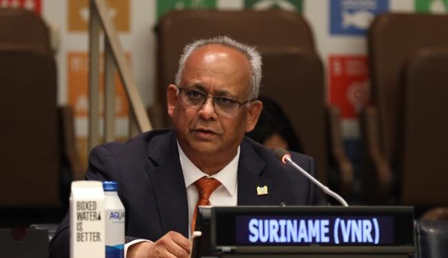Albert Ramdin, Suriname Minister of Foreign Affairs, International