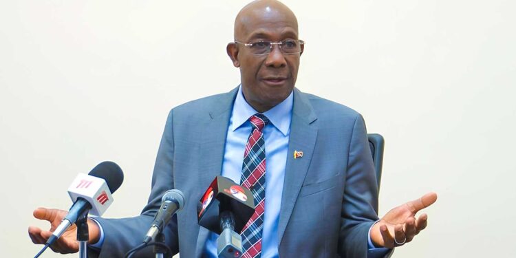 Prime Minister Dr. Keith Rowley