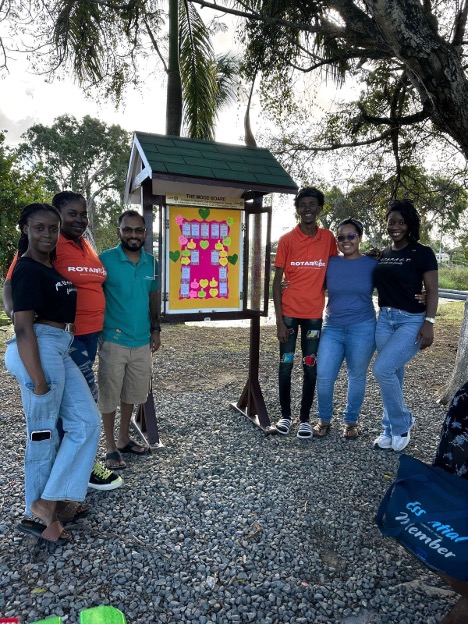 Members of The Rotaract Club of Georgetown Central (RCGC)