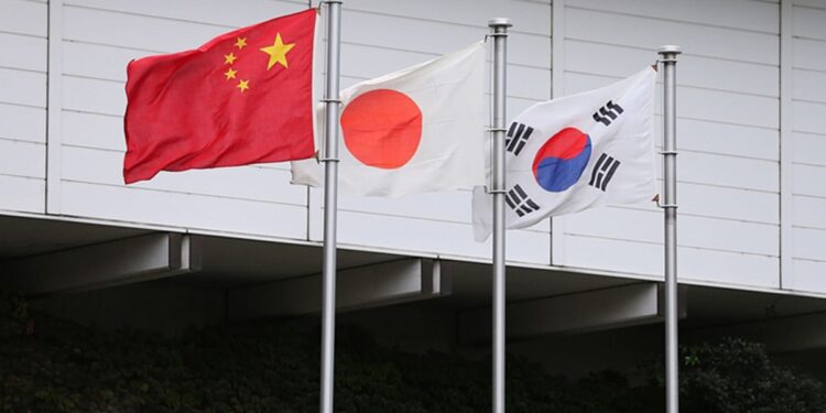 China Japan South Korea File photo:CGTN