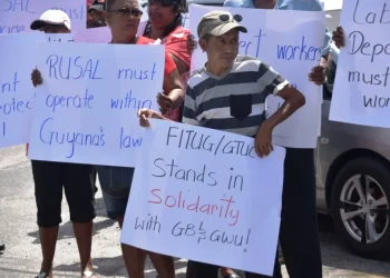 BCGI workers on strike in 2019