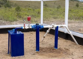 One of the water wells drilled in the country (DPI photo)