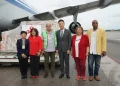 Representatives of the Cuban govern with the Chinese ambassador to Cuba - Embaixada da China em Cuba