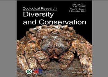 The cover of the Zoological Research: Diversity and Conservation December 3, 2024 Volume 1 Issue 4