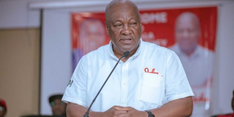Newly installed Ghana president John Dramani Mahama