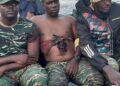 Some of the soldiers who were injured on Monday, February 2025