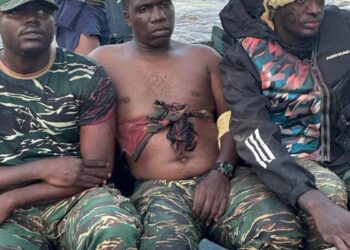 Some of the soldiers who were injured on Monday, February 2025