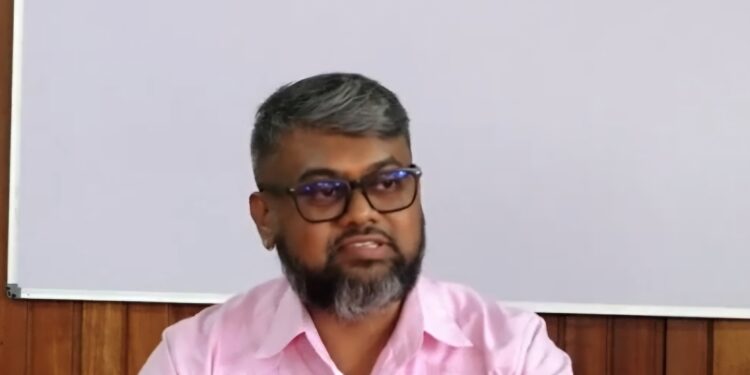 IFAAD Vice Chairman Pt.Ubraj Narine (screengrab)