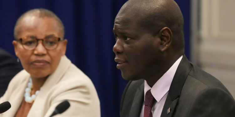 South African Minister of International Relations and Cooperation Ronald Lamola speaks during a meeting with US Secretary of State Antony Blinken at the Lotte Palace Hotel on September 26, 2024 in New York. BRYAN R. SMITH/Pool via REUTERS/File Photo Purchase Licensing Rights
