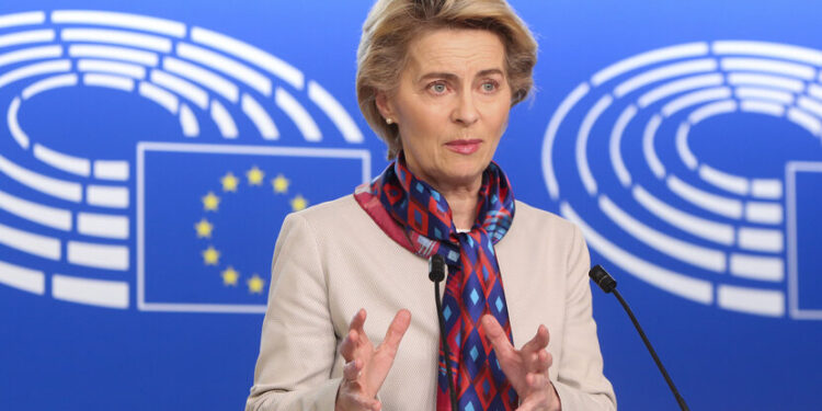 Press point by Ursula VON DER LEYEN, President of the European Commission